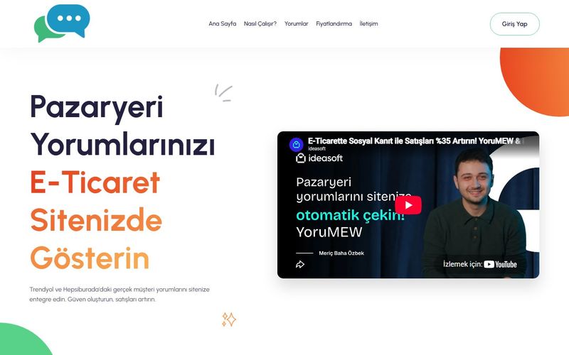 YoruMEW Trendyol ve Hepsiburada Yorum Entegrasyonu